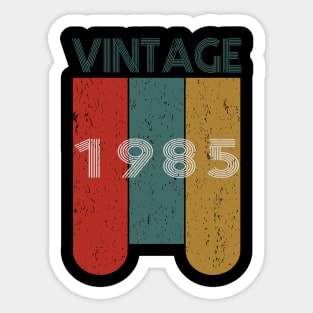 Vintage Since 1985 Sticker